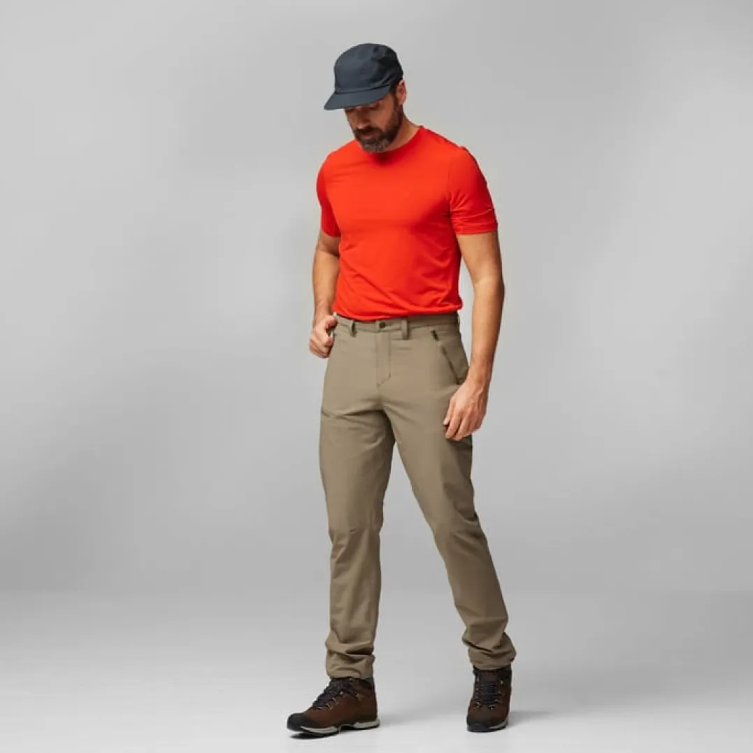 Fjällräven Men's Abisko Trail Stretch Trousers Black