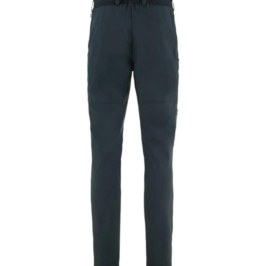Fjällräven Men's Abisko Trail Stretch Trousers Dark Navy