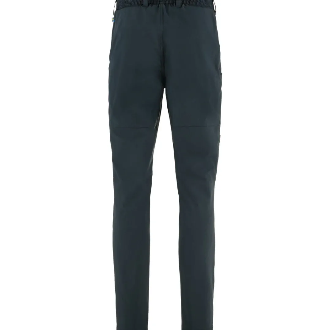 Fjällräven Men's Abisko Trail Stretch Trousers Dark Navy