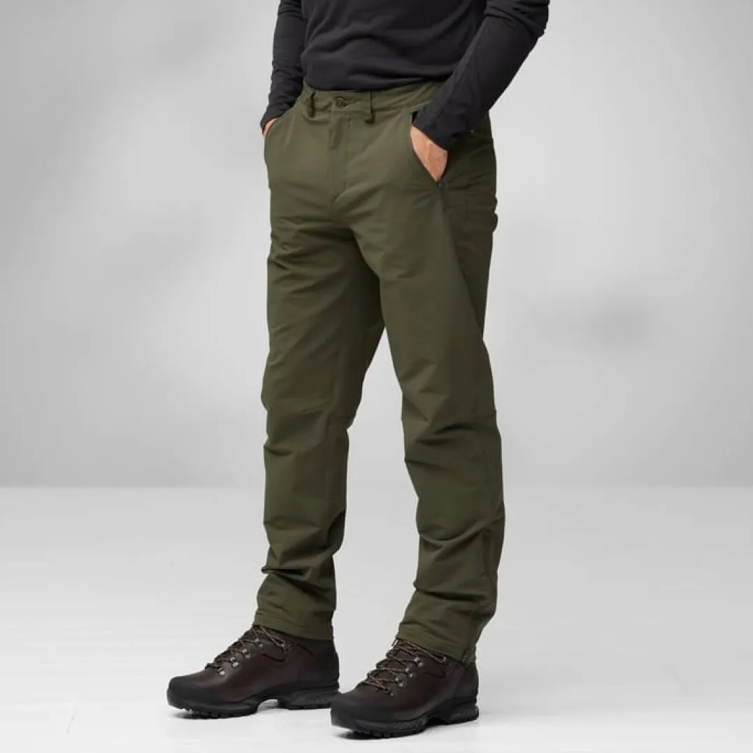 Fjällräven Men's Abisko Winter Stretch Trousers Deep Forest