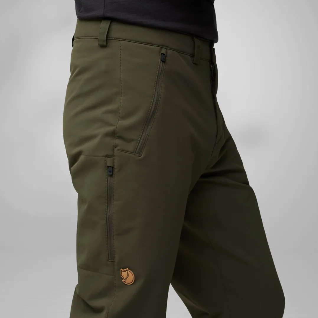 Fjällräven Men's Abisko Winter Stretch Trousers Dark Navy