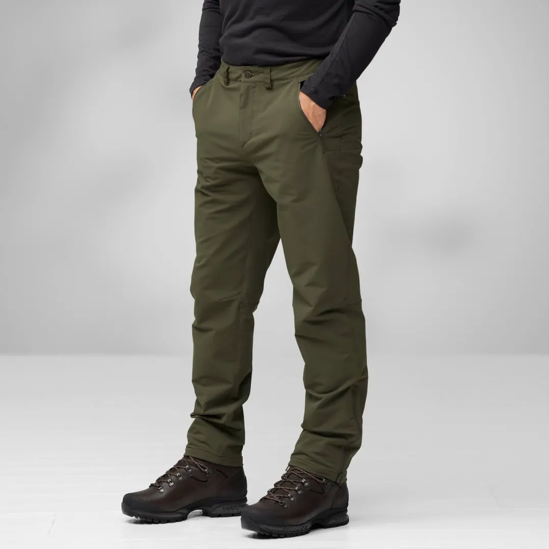 Fjällräven Men's Abisko Winter Stretch Trousers Black