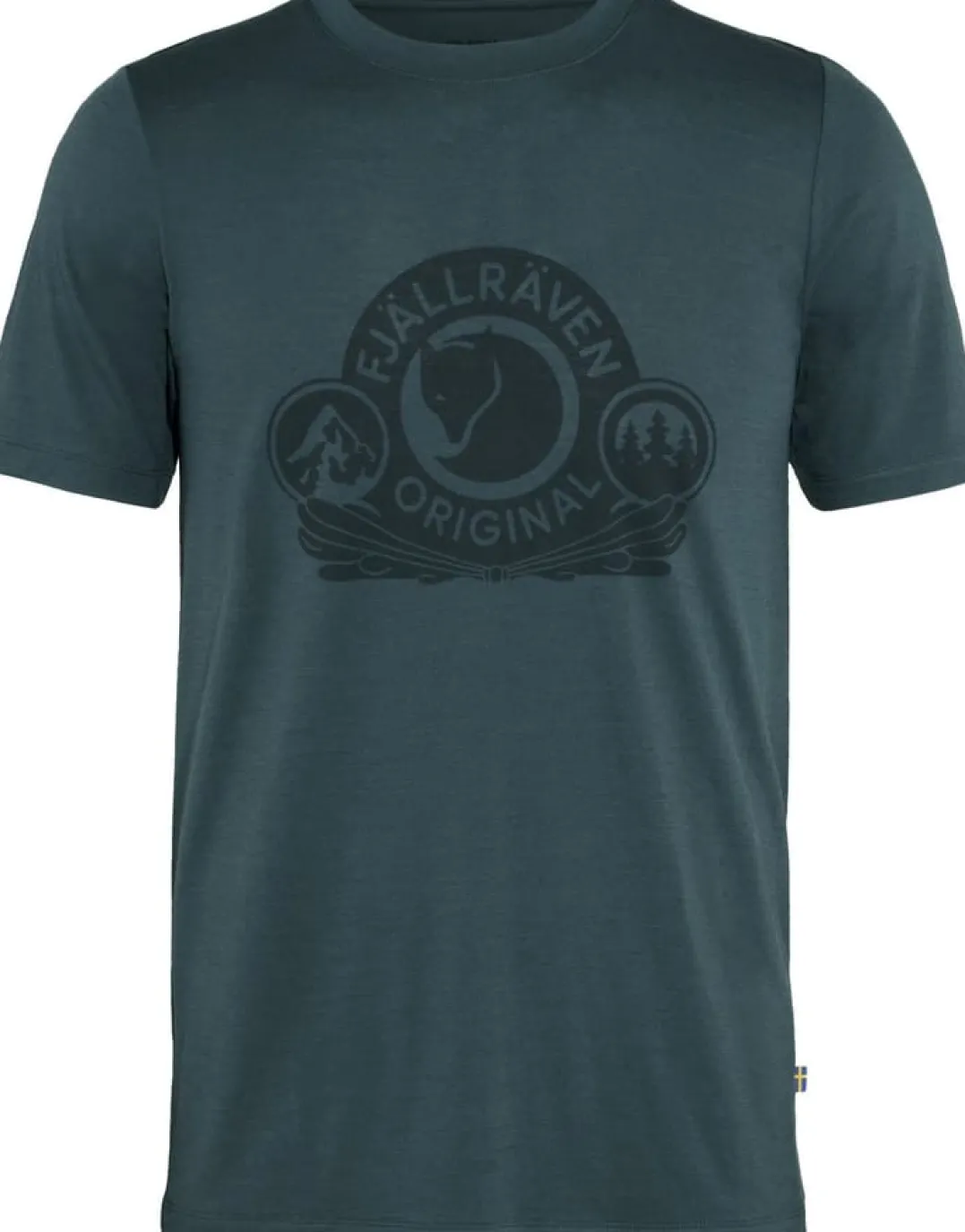 Fjällräven Men's Abisko Wool Classic SS Dark Navy