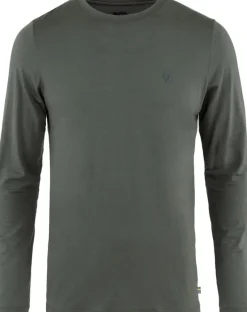Fjällräven Men's Abisko Wool Long Sleeve Basalt