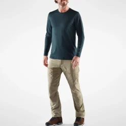 Fjällräven Men's Abisko Wool Ls Laurel Green