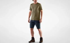 Fjällräven Men's Abisko Wool SS Dark Navy