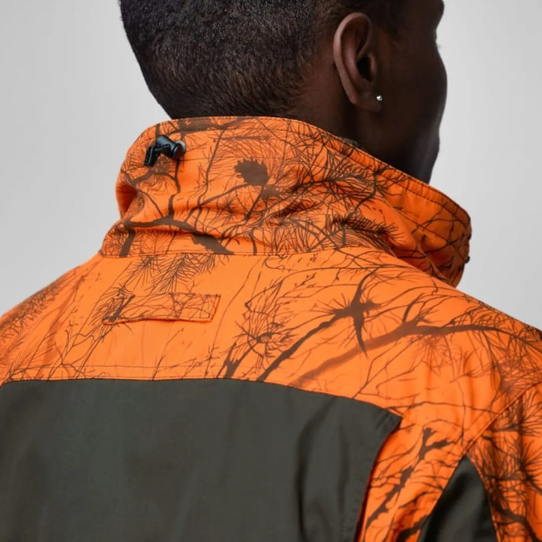 Fjällräven Men's Brenner Pro Padded Jacket Orange Multi Camo-Deep Forest