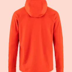 Fjällräven Men's Expedition Fleece Hoodie Flame Orange