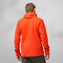 Fjällräven Men's Expedition Fleece Hoodie Flame Orange