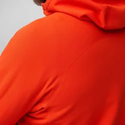 Fjällräven Men's Expedition Fleece Hoodie Flame Orange