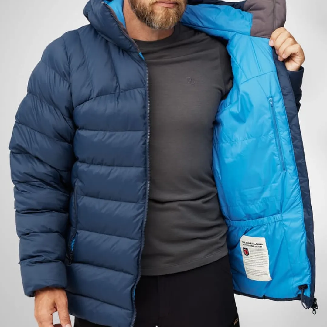 Fjällräven Men's Expedition Mid Winter Jacket Navy-Un Blue