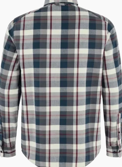 Fjällräven Men's Fjällglim Regular Shirt Dark Navy/Chalk White