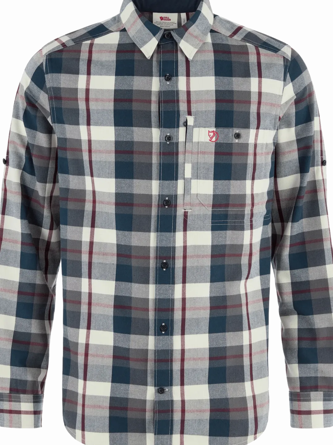 Fjällräven Men's Fjällglim Regular Shirt Dark Navy/Chalk White