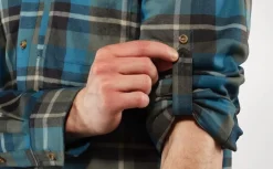 Fjällräven Men's Fjällglim Relaxed Shirt Indigo Blue/Dawn Blue