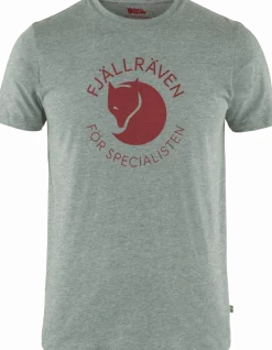 Fjällräven Men's Fjällräven Fox T-Shirt Grey Melange