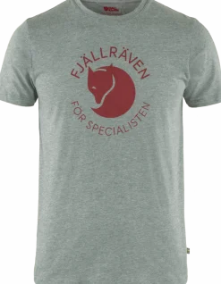 Fjällräven Men's Fjällräven Fox T-Shirt Grey Melange