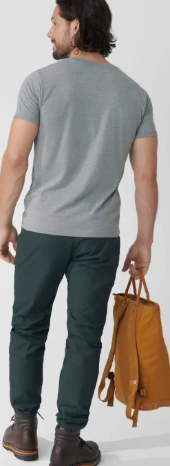 Fjällräven Men's Fjällräven Fox T-Shirt Grey Melange