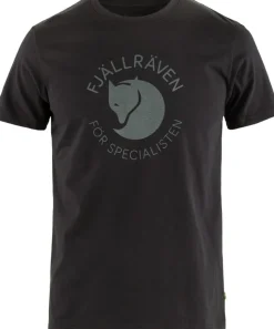 Fjällräven Men's Fjällräven Fox T-Shirt Black