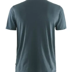 Fjällräven Men's Fjällräven Logo T-shirt Navy