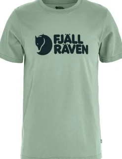 Fjällräven Men's Fjällräven Logo T-shirt Misty Green