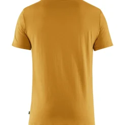 Fjällräven Men's Fjällräven Logo T-shirt Ochre