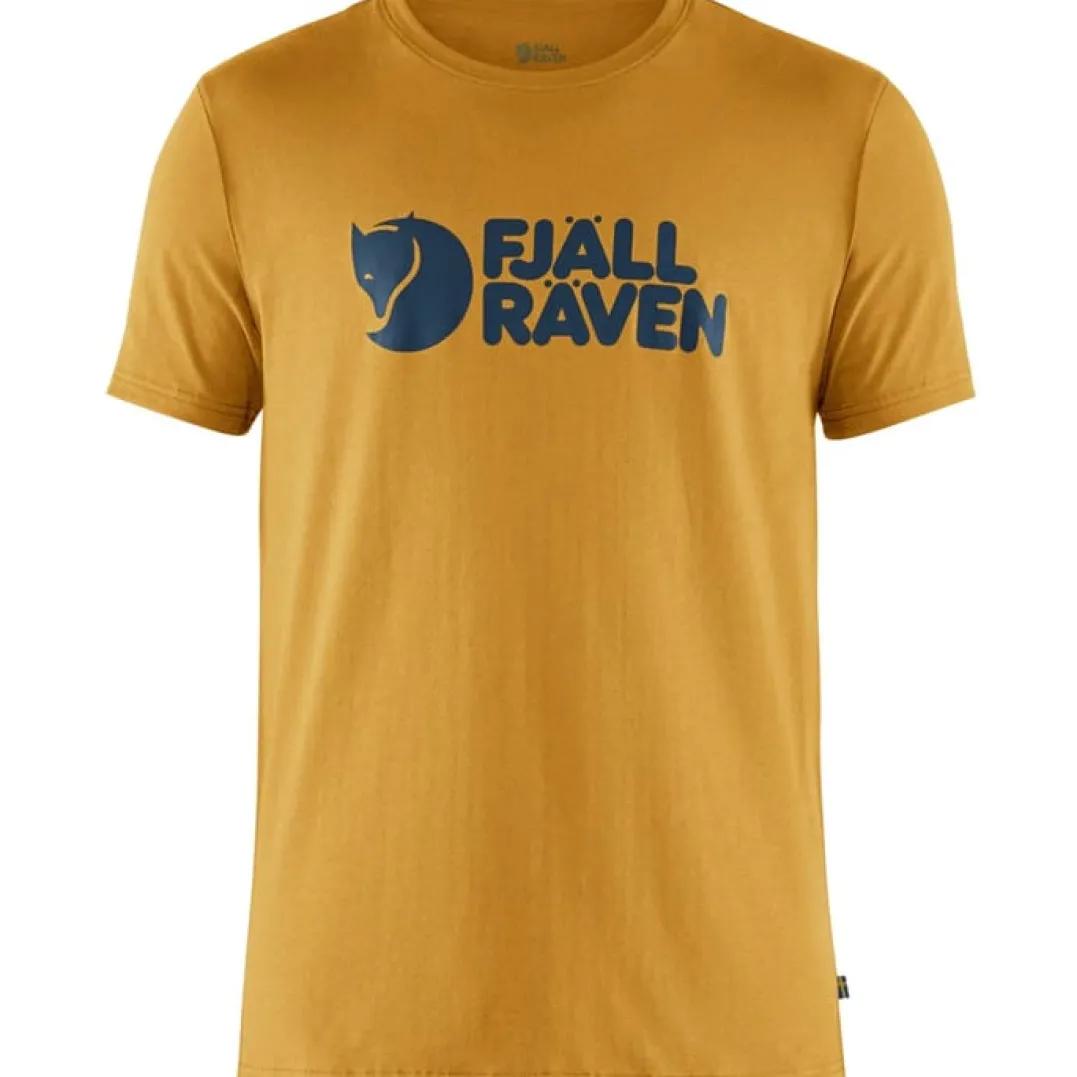 Fjällräven Men's Fjällräven Logo T-shirt Ochre