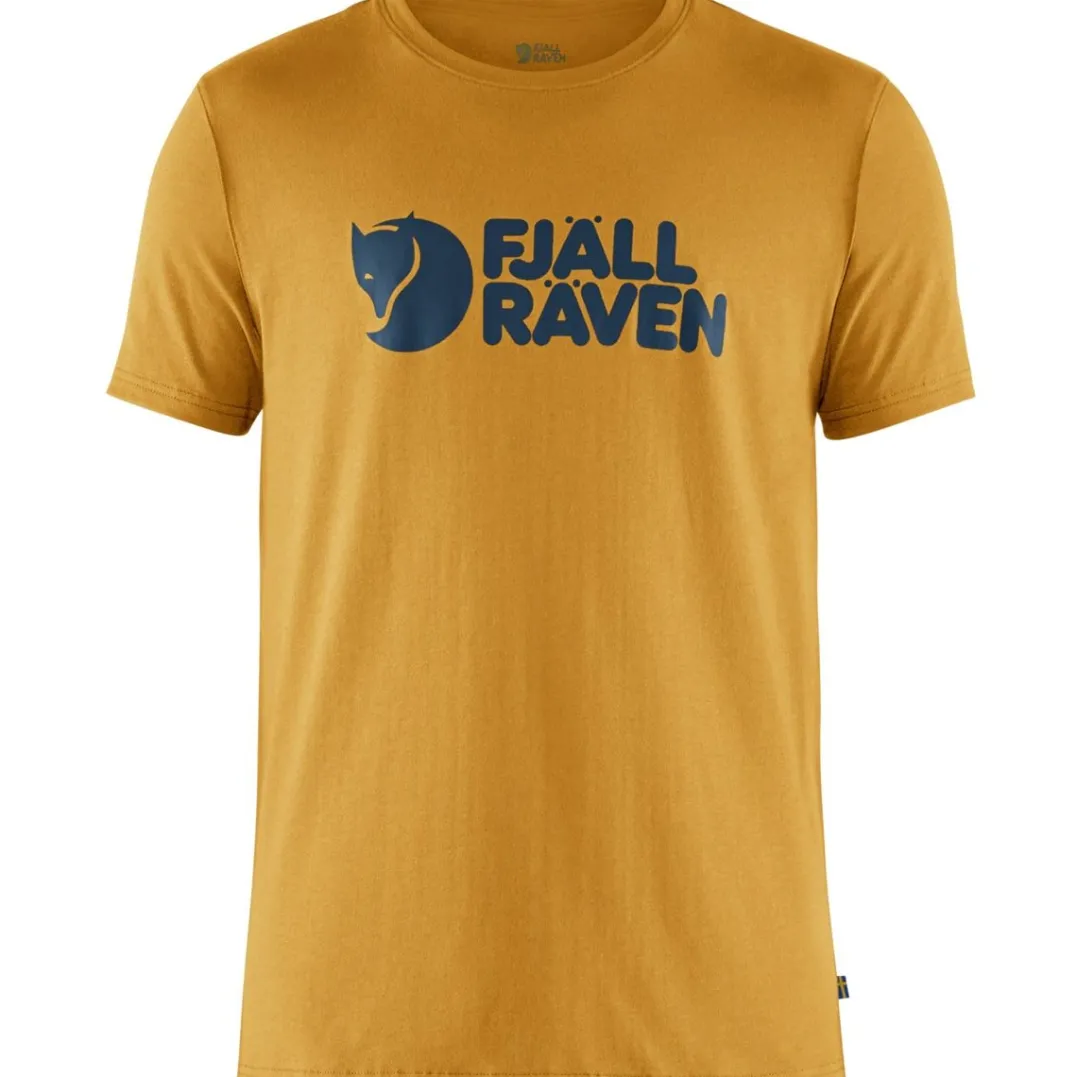 Fjällräven Men's Fjällräven Logo T-shirt Ochre