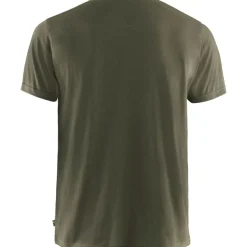 Fjällräven Men's Fjällräven Logo T-shirt Dark Olive