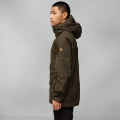 Fjällräven Men's Kaipak Jacket Mountain Blue/Dark Navy