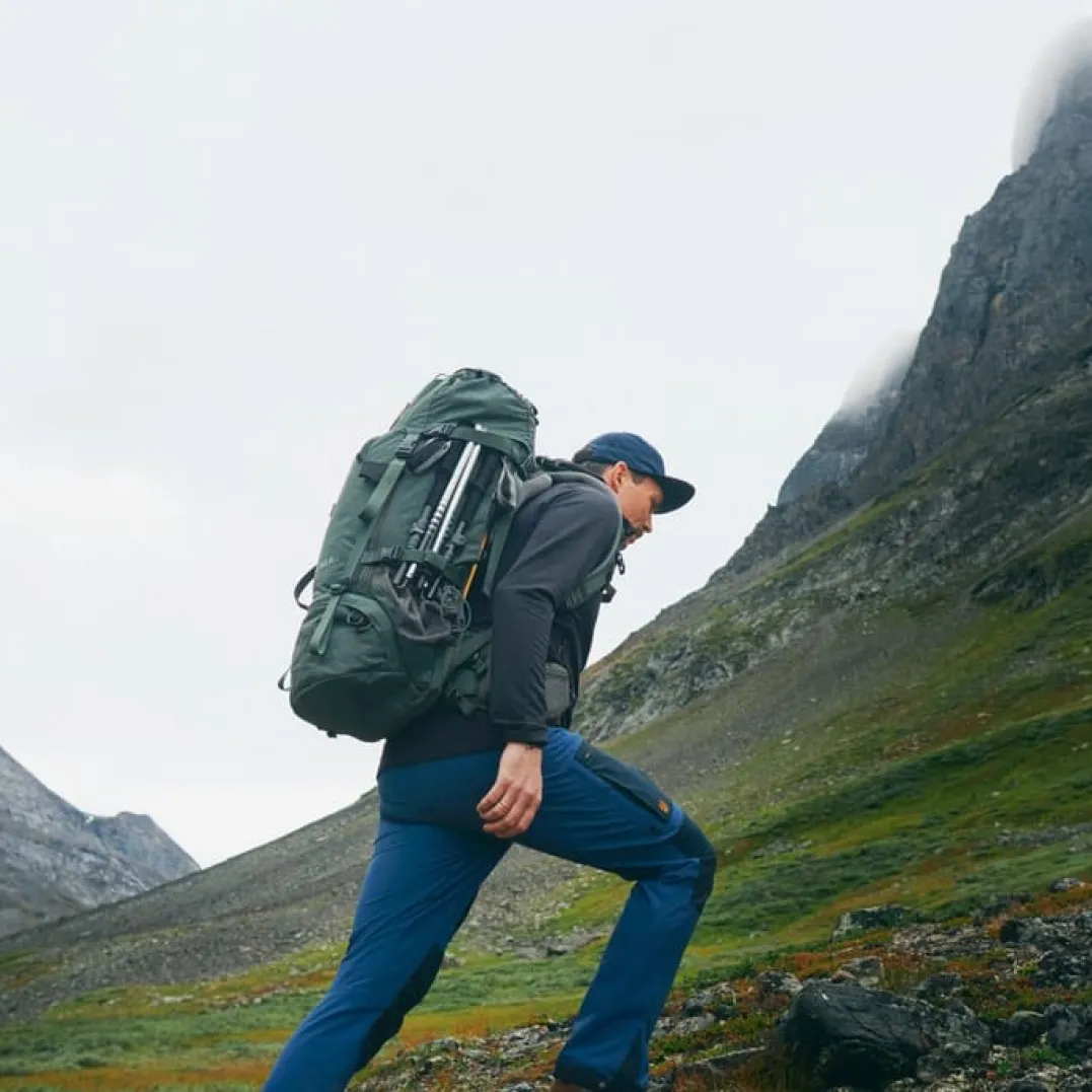 Fjällräven Men's Keb Agile Trousers Laurel Green/Deep Forest