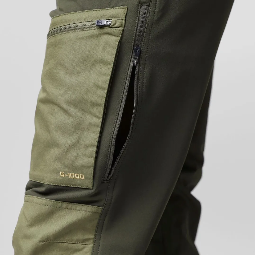 Fjällräven Men's Keb Agile Winter Trousers Black-Black