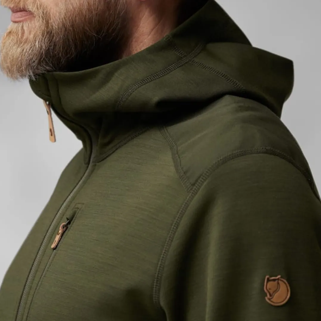 Fjällräven Men's Keb Fleece Hoodie Dark Navy
