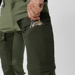 Fjällräven Men's Keb Gaiter Trousers Long Black/Stone Grey