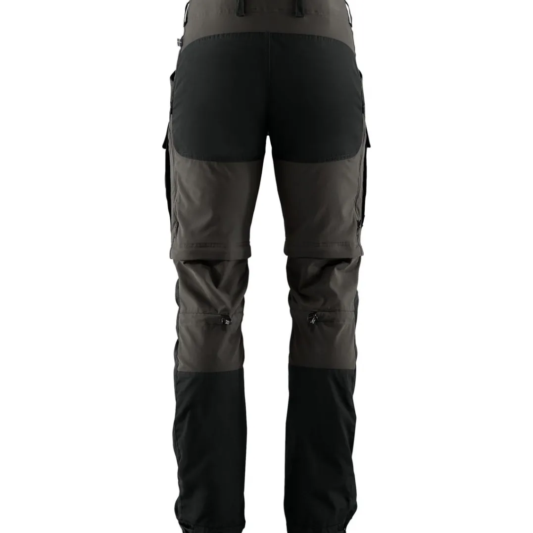 Fjällräven Men's Keb Gaiter Trousers Long Black/Stone Grey
