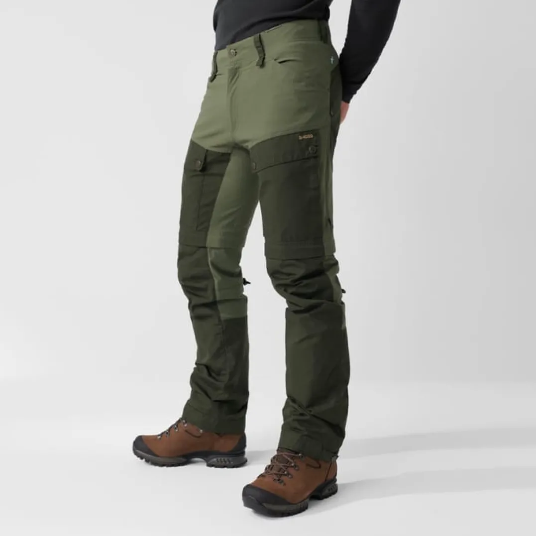 Fjällräven Men's Keb Gaiter Trousers Long Black/Stone Grey
