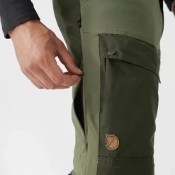 Fjällräven Men's Keb Gaiter Trousers Long Black/Stone Grey