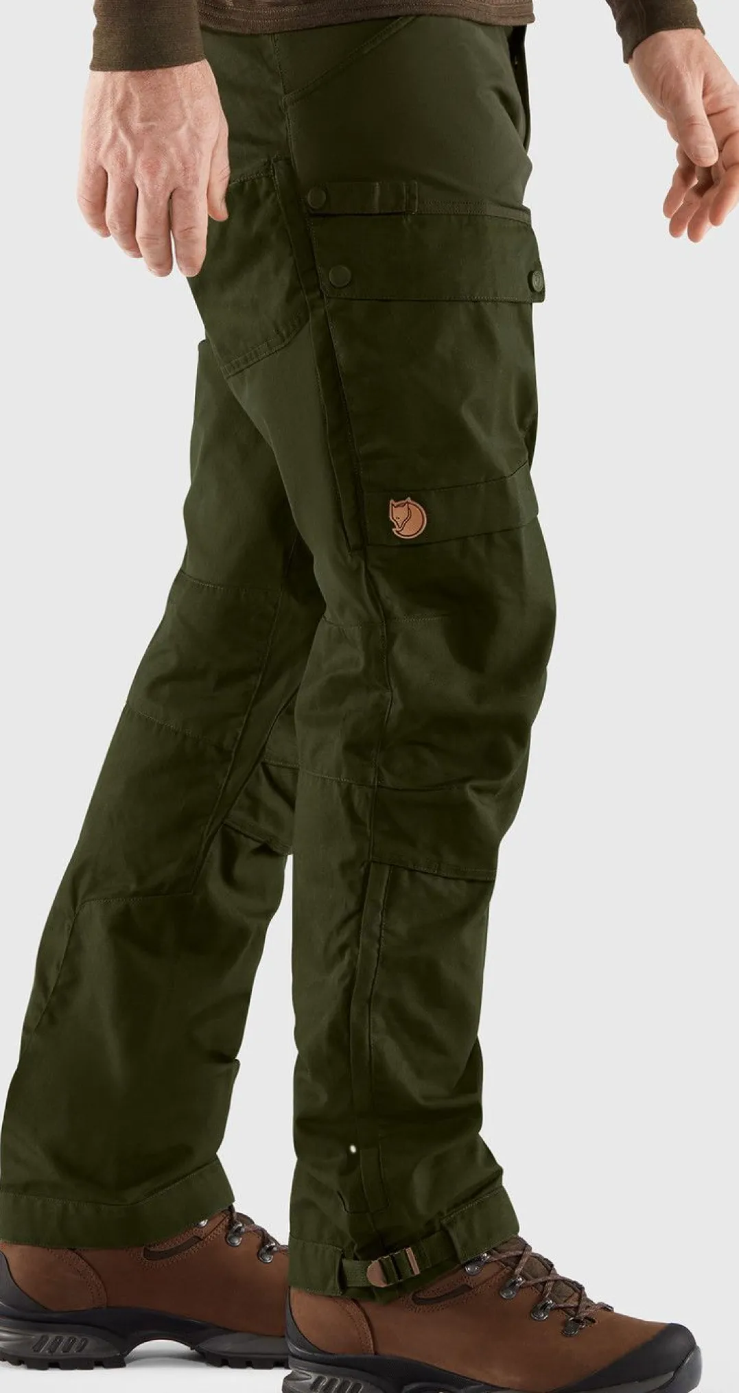 Fjällräven Men's Lappland Hybrid Trousers Deep Forest