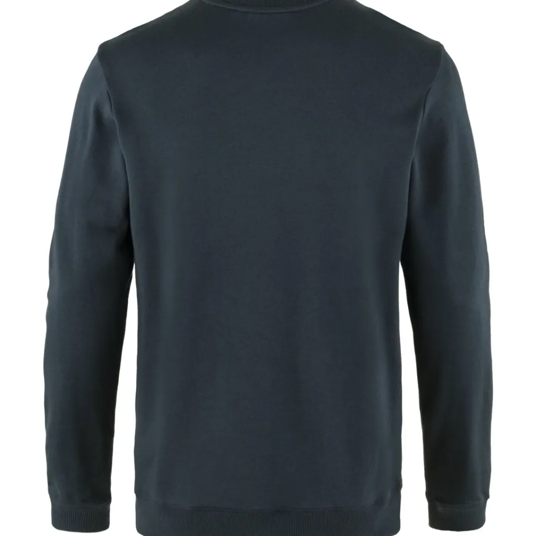 Fjällräven Men's 1960 Logo Badge Sweater Dark Navy