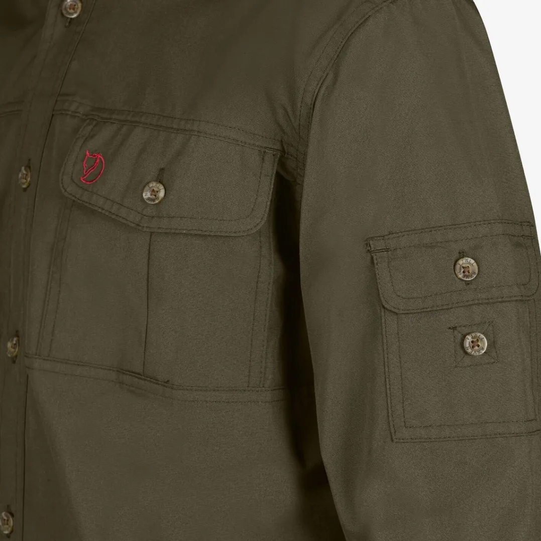 Fjällräven Men's Sarek Trekking Shirt Dark Olive
