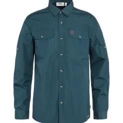 Fjällräven Men's Sarek Trekking Shirt Mountain Blue