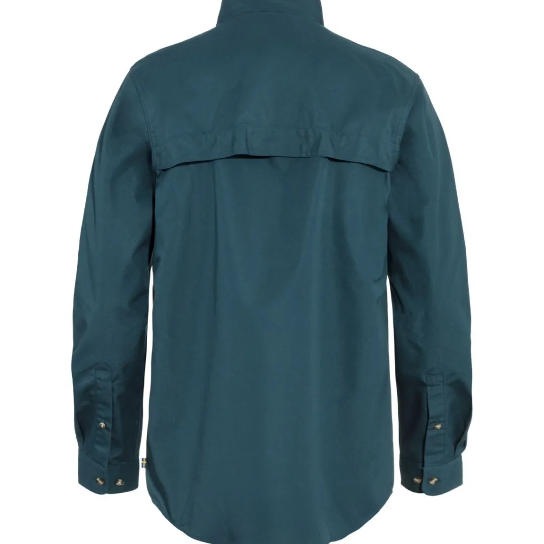 Fjällräven Men's Sarek Trekking Shirt Mountain Blue