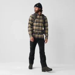 Fjällräven Men's Singi Heavy Flannel Shirt Autumn Leaf/Dark Navy