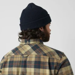 Fjällräven Men's Singi Heavy Flannel Shirt Autumn Leaf/Dark Navy