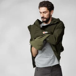 Fjällräven Men's Vardag Hydratic Anorak Deep Forest/Laurel Green