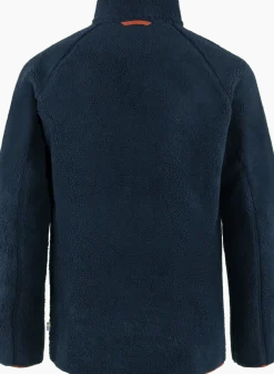 Fjällräven Men's Vardag Pile Fleece Navy/Autumn Leaf
