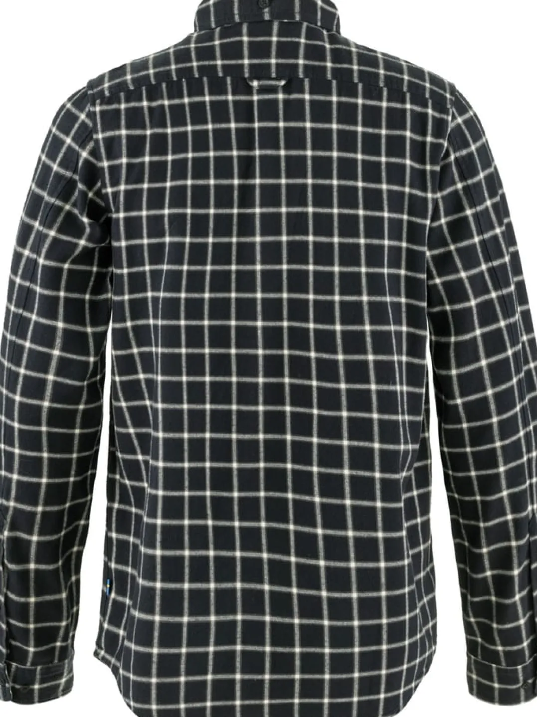 Fjällräven Men's Övik Flannel Shirt Dark Navy-Chalk White