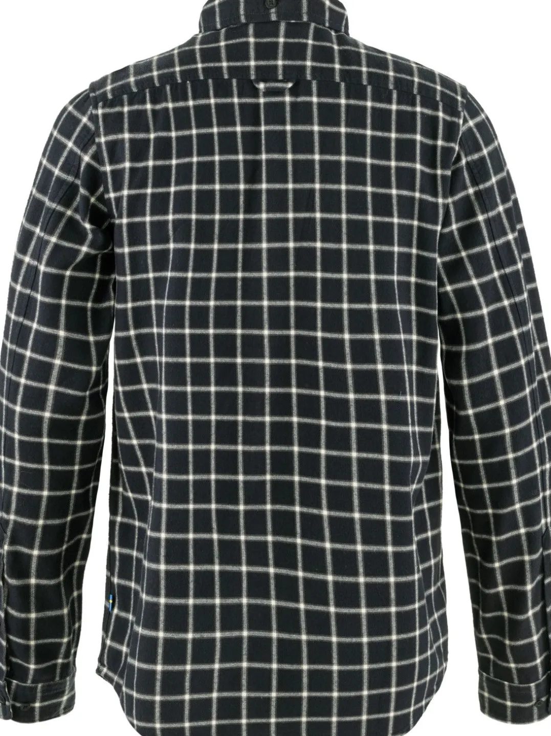 Fjällräven Men's Övik Flannel Shirt Dark Navy-Chalk White