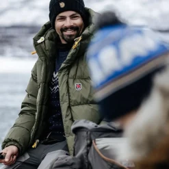 Fjällräven Men's Övik Knit Sweater Dark Navy