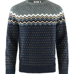 Fjällräven Men's Övik Knit Sweater Dark Navy