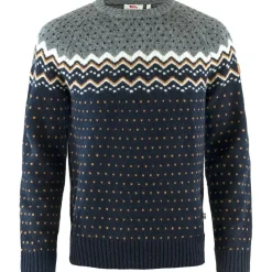 Fjällräven Men's Övik Knit Sweater Dark Navy